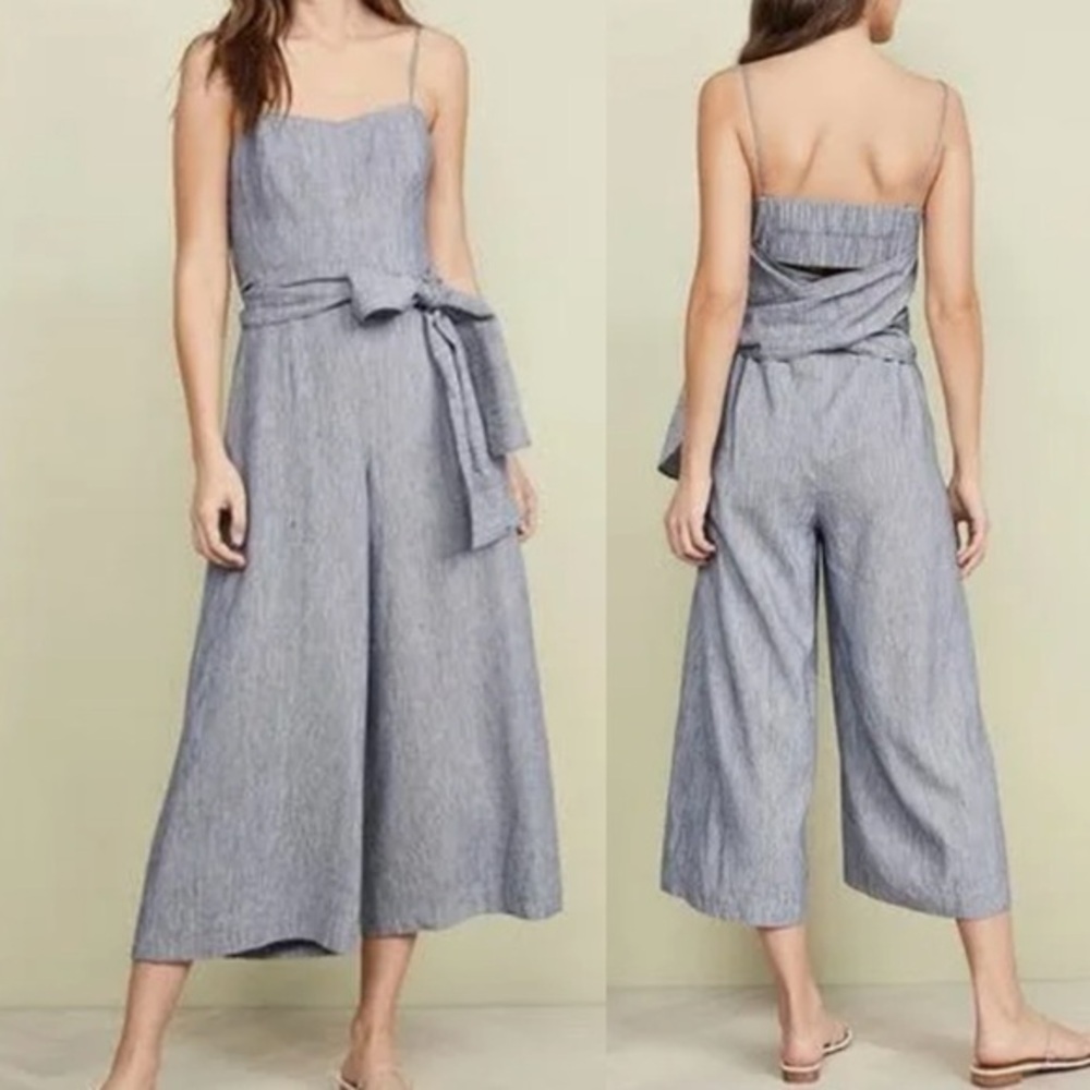 Club Monaco Blue Jumpsuit